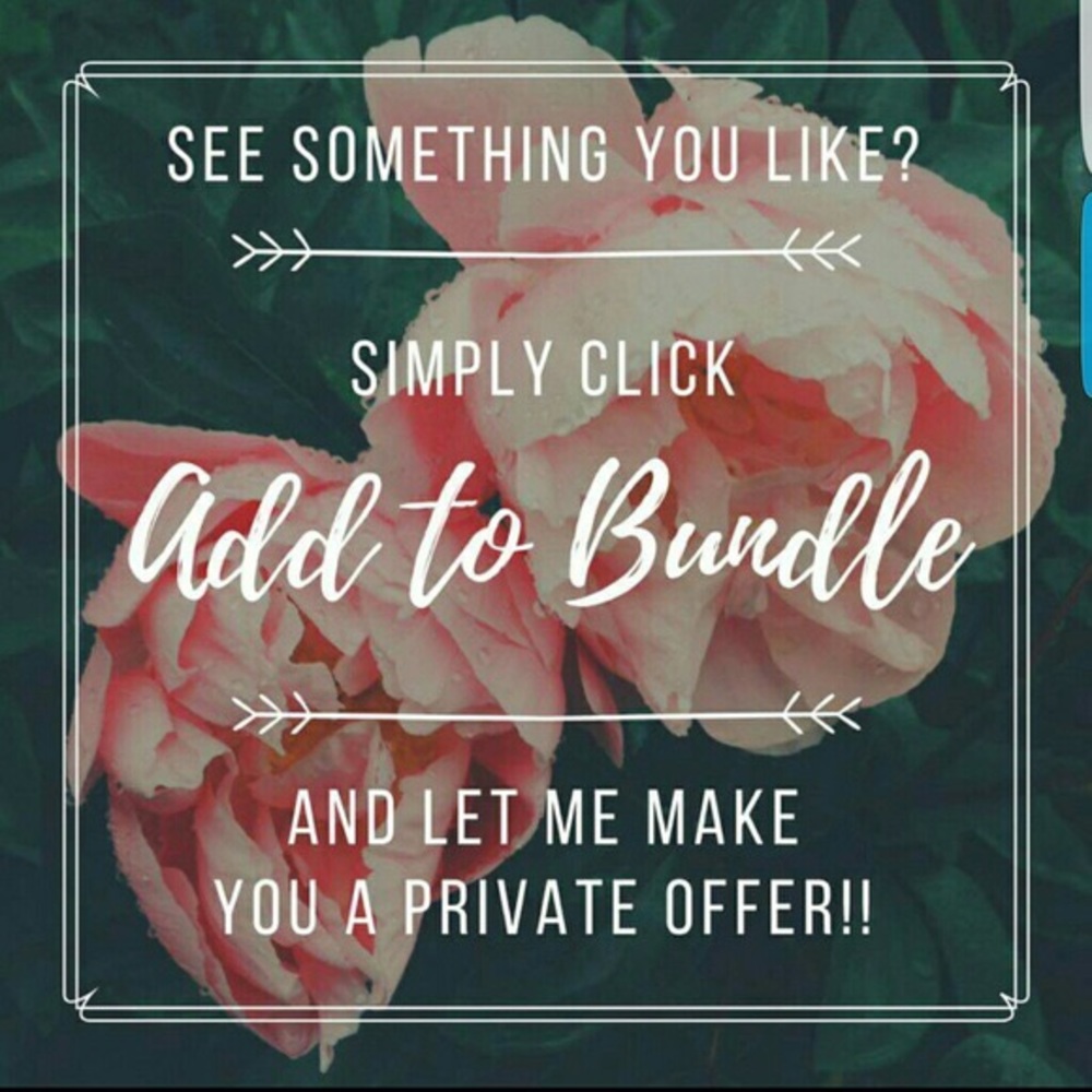 PRIVATE DISCOUNT OFFERED W/ BUNDLES